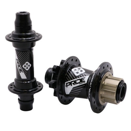 PRIDE Control V2 Expert 28H Hubs Pair (10mm & 15mm Rear)